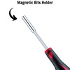 Teng Tools 1/4" Drive Hex Magnetic Bits Driver w/Hex Shank - M MD216